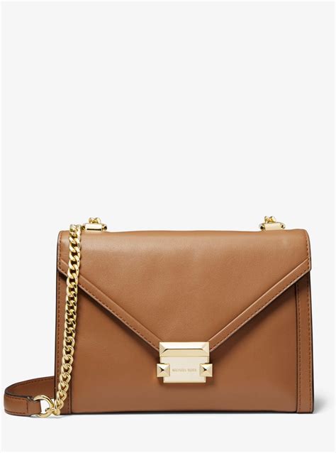 whitney tasche michael kors|Whitney Large Leather Satchel .